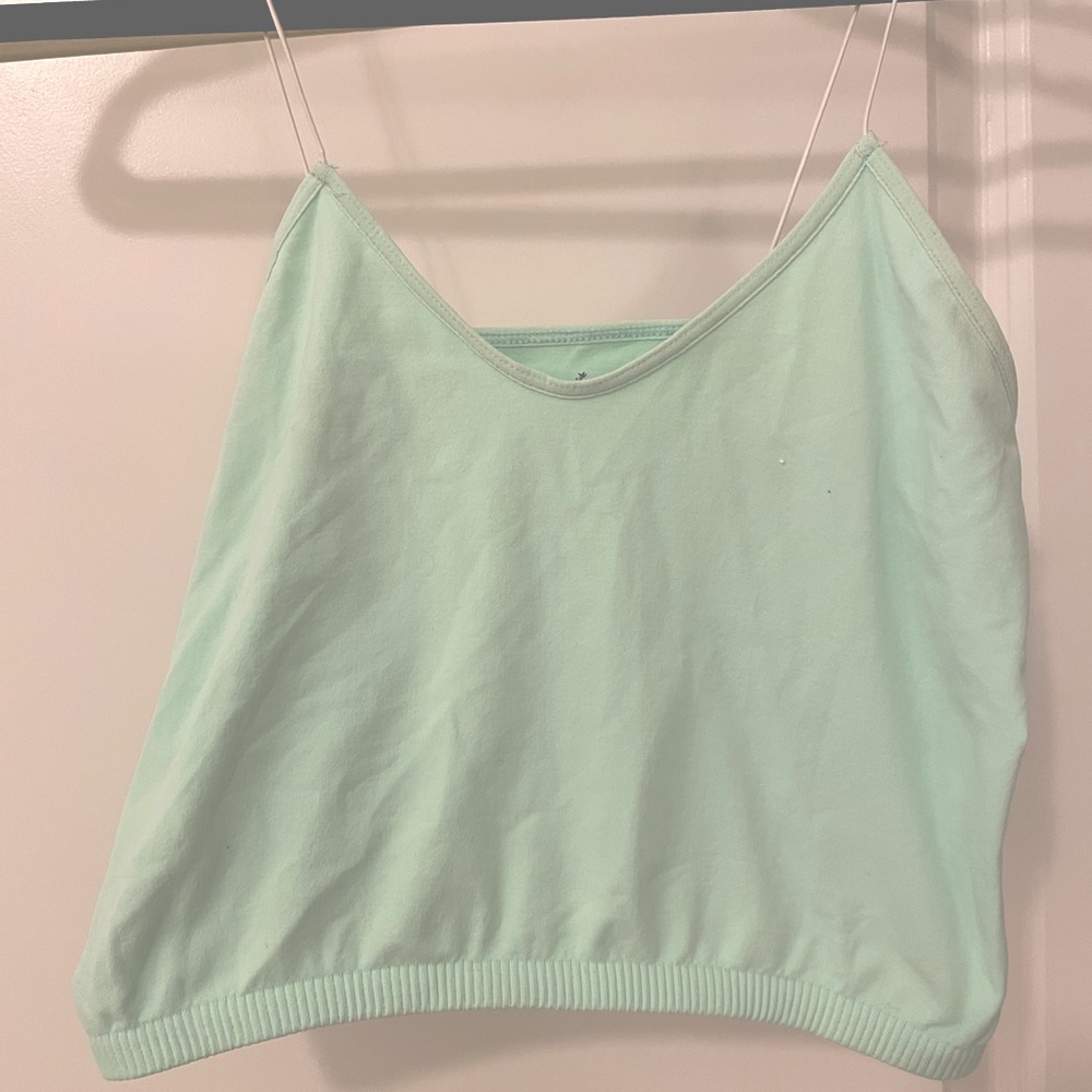 Free People Crop Spandex Top